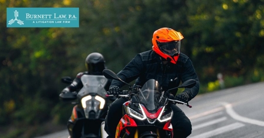 motorcyclists on road